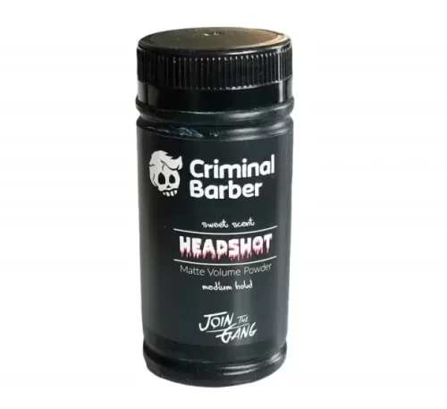 Criminal Barber Headshot - матираща пудра за коса, придава обем и текстура